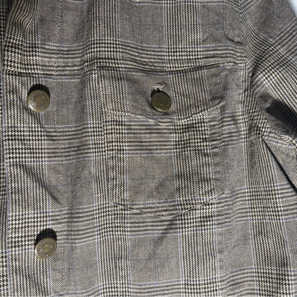 Jones New York Sport Petite Women’s Beige & Black Plaid Jacket SZ PL - Picture 10 of 10